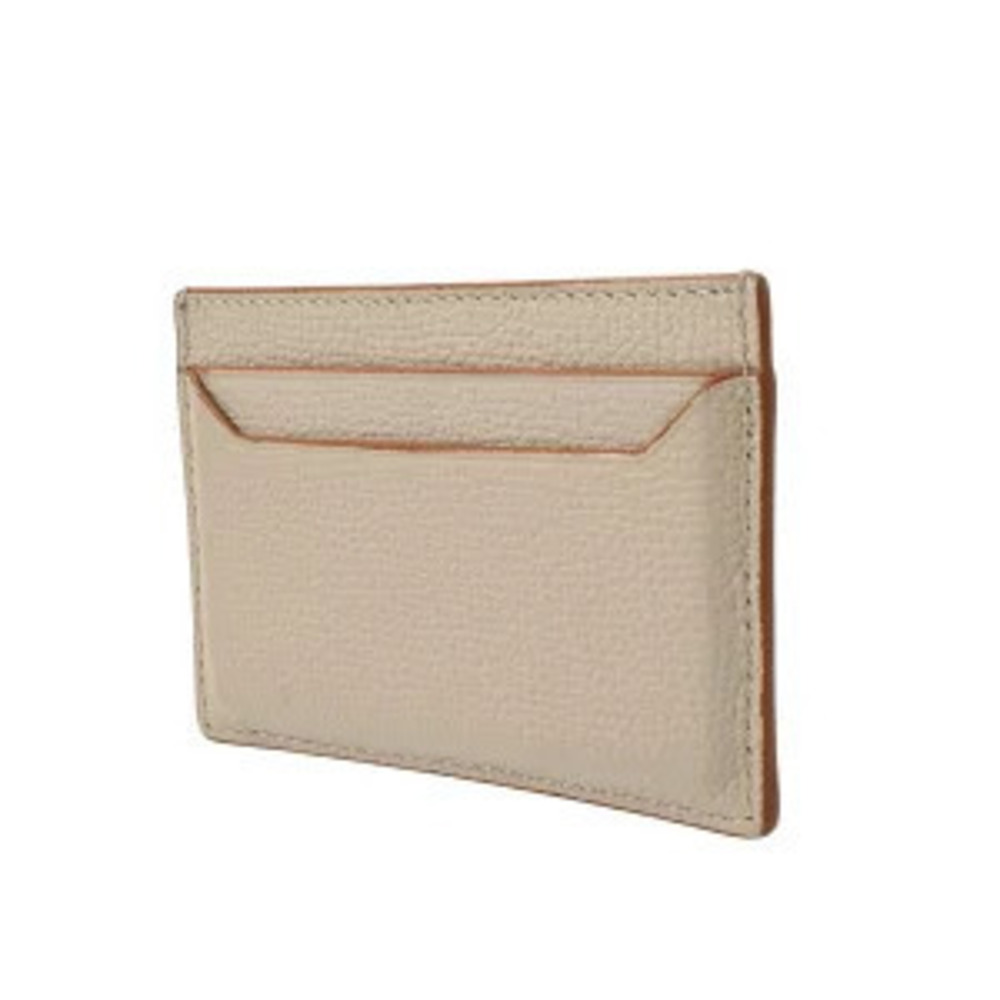 Loewe Sand Pebble Case Card Anagram Grain Calf Black